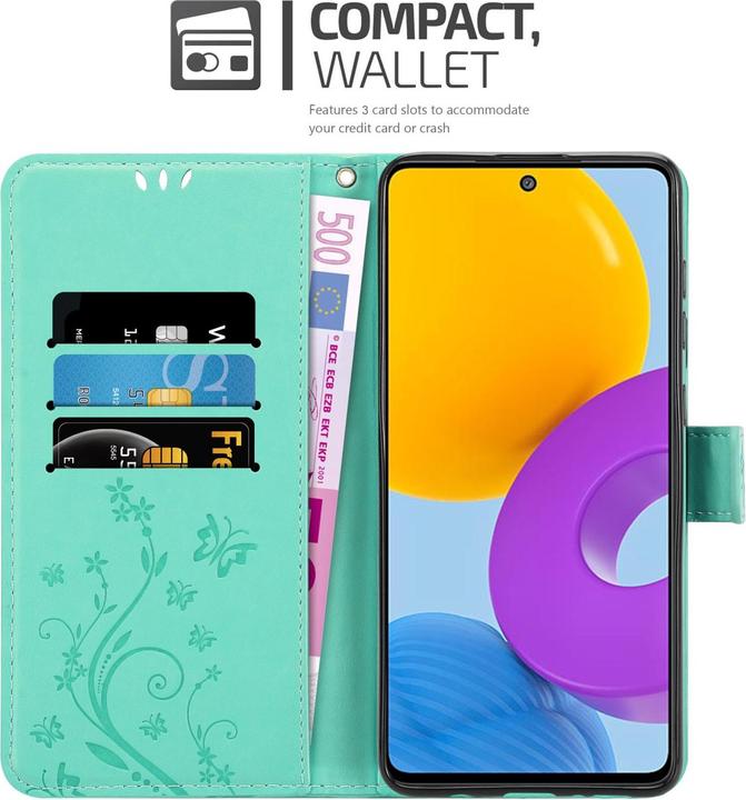 Immagine prodotto Cadorabo Copertina del libro a fiori (Samsung Galaxy M52 5G)
