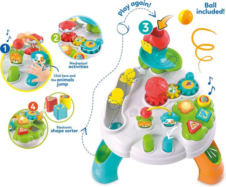 Immagine prodotto Clementoni Baby - Tavolo interattivo di attività