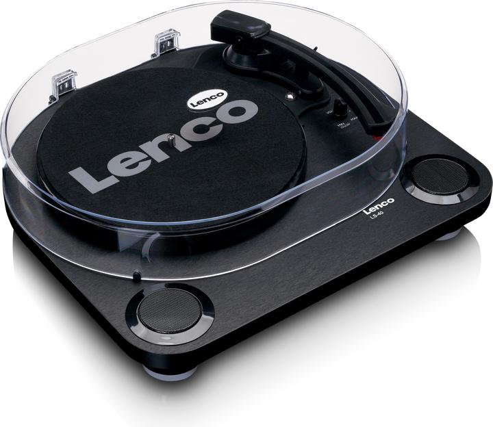 Produktbild Lenco GRAMOFON LS-40BK schwarz (Halbautomatisch)