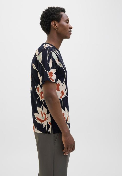 Produktbild Jack & Jones All Over Print Rundhals T-shirt T-shirt (S)