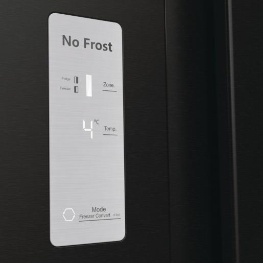Image du produit Hisense RS711N4AFE - Americaanse Koelkast - Zwart (550 l)