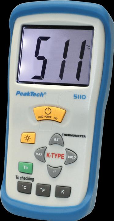 Immagine prodotto Peaktech Termometro 1x -50...+1300 °C ( 5110) (Termometro)