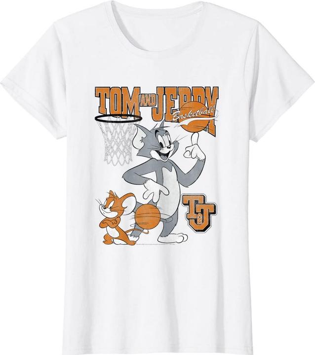 Produktbild Tom & Jerry Spinning Basketball TShirt (L)