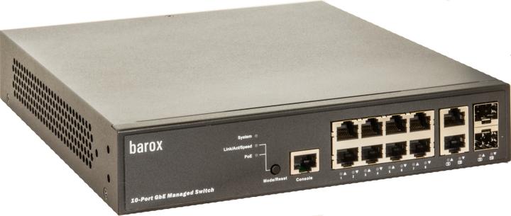 Produktbild Barox RY-LGSP23-10G - Managed - L2/L3 - Gigabit Ethernet (8 Ports)