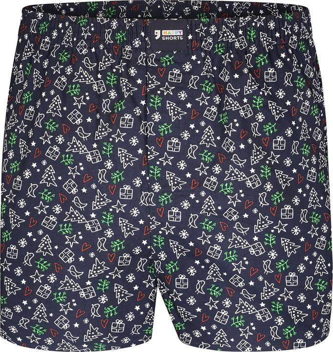 Happy shorts Boxershorts Weihnachts Motive (XL, Einzelpack)