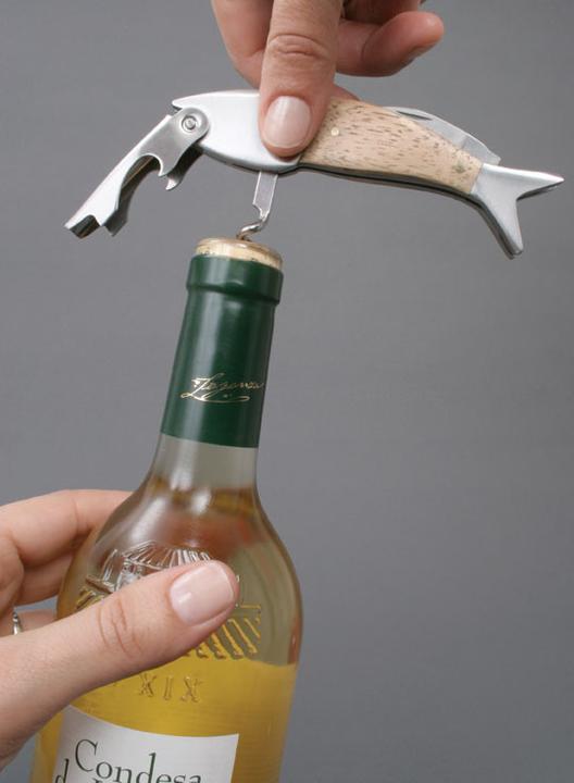 Produktbild Kikkerland Fish Corkscrew (Kellnermesser)