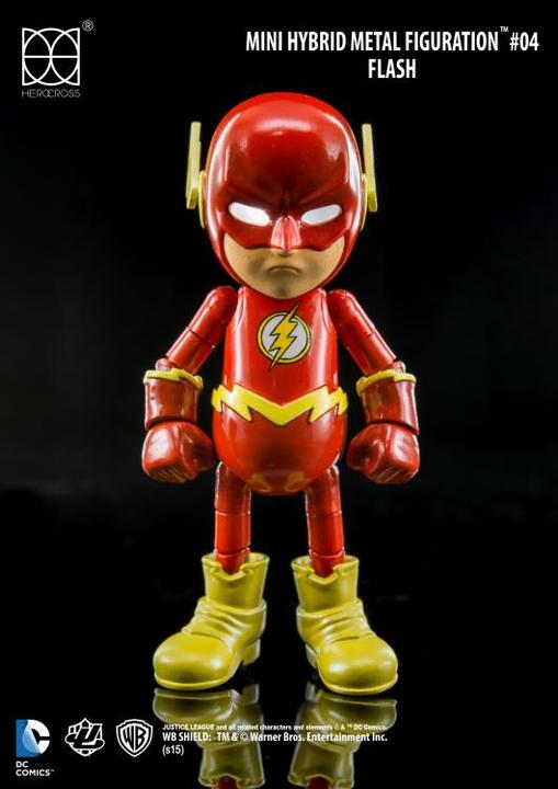 Immagine prodotto Herocross Mini figura d'azione ibrida in metallo di The Flash della Justice League