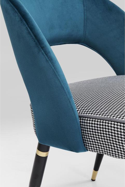 Produktbild Kare Design Stuhl Samantha Petrol