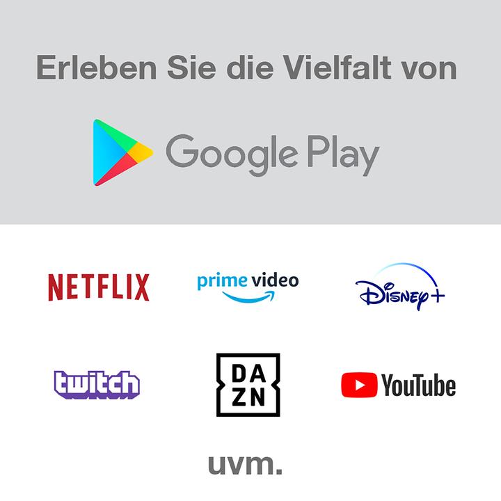 Energie-Label Telefunken QU50AN900M (126 cm (50 Zoll), schwarz, UltraHD/4K, Triple Tuner, SmartTV, Android Betriebssystem) (50", QLED, 4K, 2023)