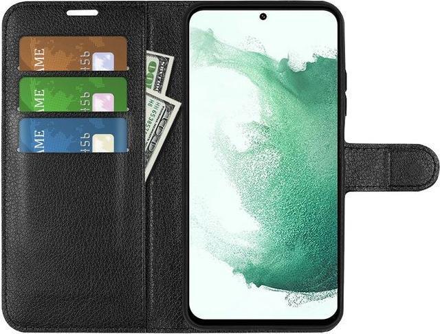 Actual product image MU Classic Litchi Leather Bookcover Series (Samsung Galaxy S23+)