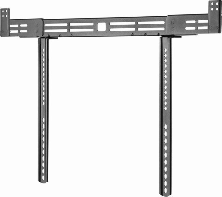 Immagine prodotto Gembird Uniwersalne stalowe uchwyty/wsporniki ścienne czarne montowane na ścianie do 10kg (1 pz., Installazione a parete)