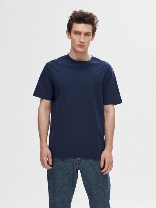 Immagine prodotto Selected Homme T-shirt in cotone biologico con collo alto (XXL)