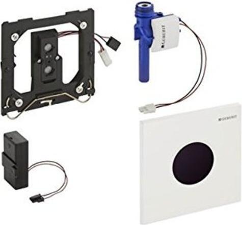 Produktbild Geberit Urinalsteuerung HyTronic Sigma 01 berhrungslos Infrarot Batteriebetrieb wei alpin 116.031