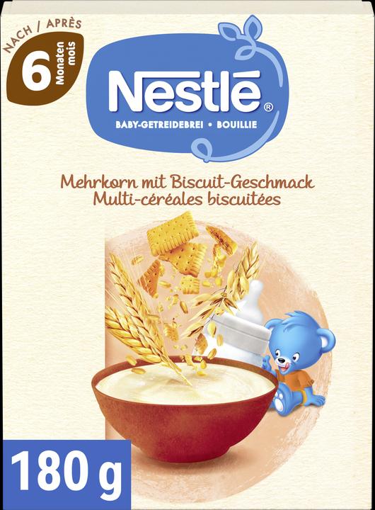 Produktbild Nestlé Baby-Getreidebrei Mehrkorn mit Biscuit-Geschmack (220 g)