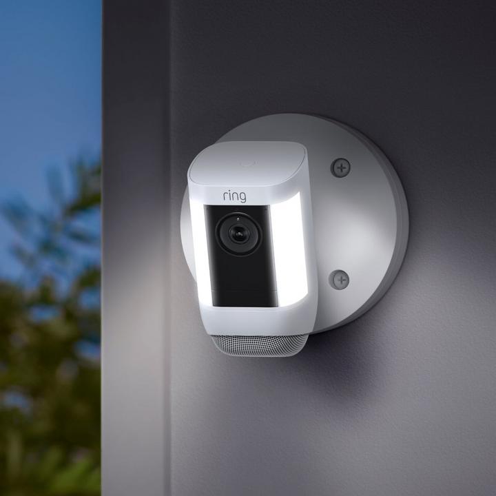 Actual product image Ring Spotlight Cam Pro, Wired - White (1920 x 1080 Pixels)