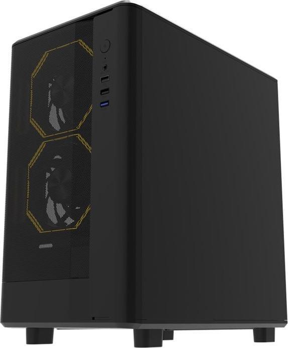 Actual product image Darkflash Tech Darkflash DB330M Mesh computer case (black) (ITX)