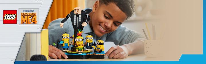 Produktbild LEGO Gru und die Minions aus Steinen (75582, LEGO Minions)