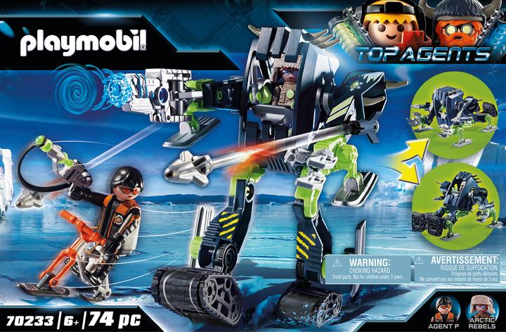 Immagine prodotto Playmobil Robot di ghiaccio dei ribelli artici (70233)