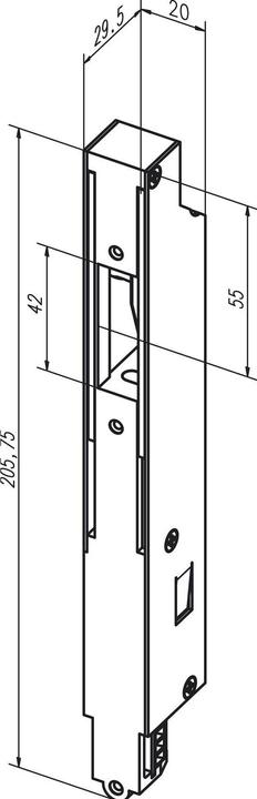 Produktbild Assa Abloy FF Mediator TuerOEffner 65 65----------E91o. Stulp 12v GS (Indoor)