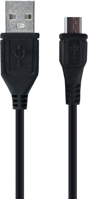 Forever câble USB - microUSB 1,0 m 1A noir (USB 1.0)