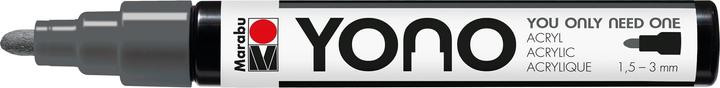 Immagine prodotto Marabu Marcatore acrilico YONO 1,5 - 3 mm grigio scuro (Grigio scuro, 3 mm, 1 x)