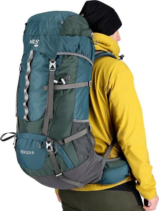 Produktbild Nils Camp NC1949 Bergen 65l - hiking rucksack green (65 l)