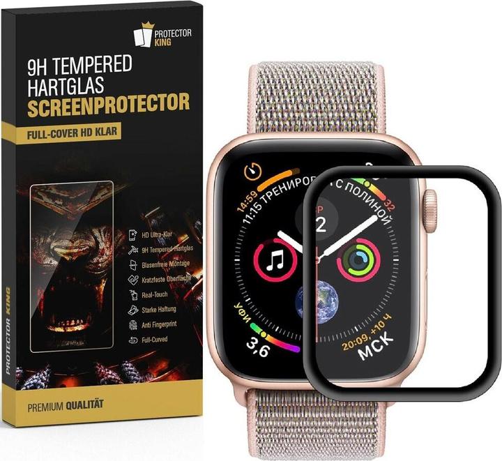 Produktbild Protectorking 1x echtes Tempered 9H Panzerhartglas 3D KLAR