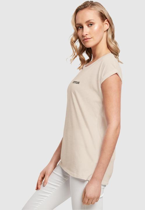 Actual product image Merchcode Ladies Attitude Extended Shoulder Tee - 113641 (XXL)