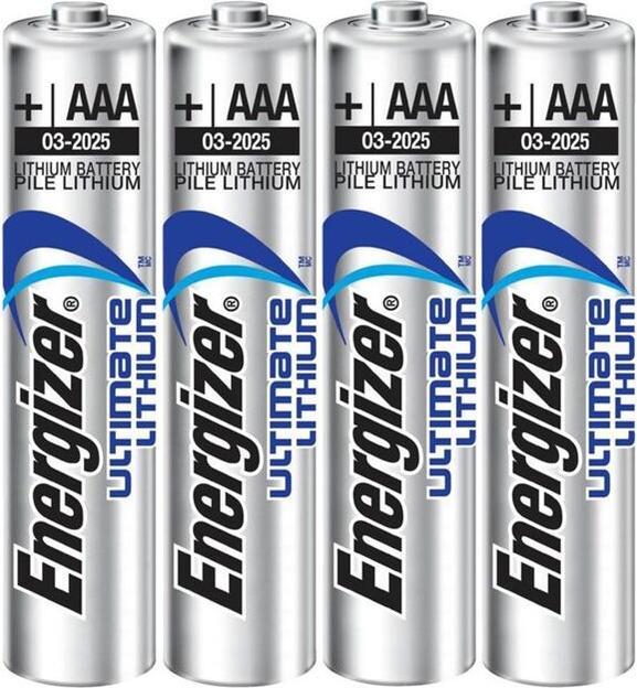 Actual product image Energizer Ultimate Lithium (4 pcs., AAA, 1150 mAh)