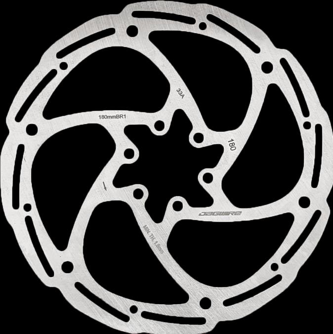 Produktbild Jagwire Bremsscheibe BASICS BR1 DISC 6-Loch 180mm DCR100 (180 mm)