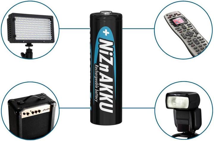 Produktbild Ansmann NiZN Akku (4 Stk., AA, 1500 mAh)