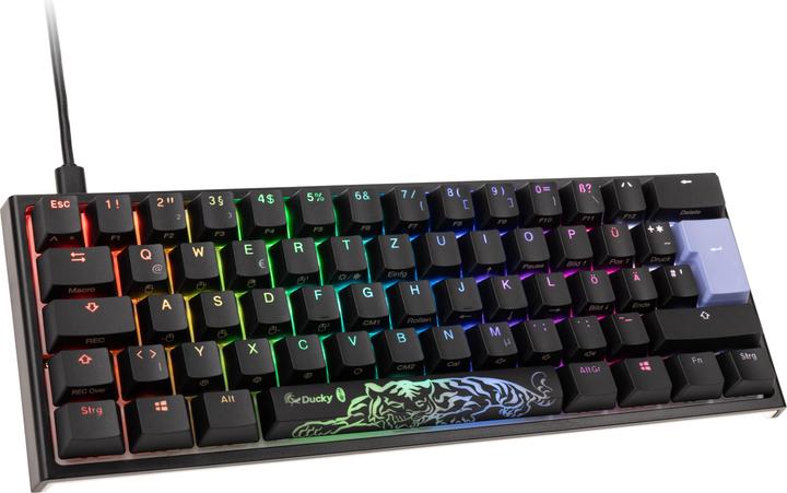 Produktbild Ducky One 2 Pro Mini Gaming Tastatur, RGB LED - Cherry Brown (DE, Kabelgebunden)