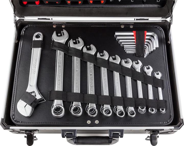 Actual product image Dema Aluminium tool box with tools 176 pcs. (176 pieces)