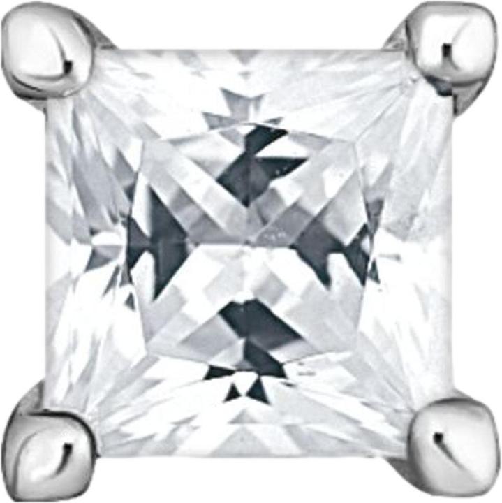Produktbild Thomas Sabo Einzel Ohrstecker Weisser Stein Silber (925er Silber)