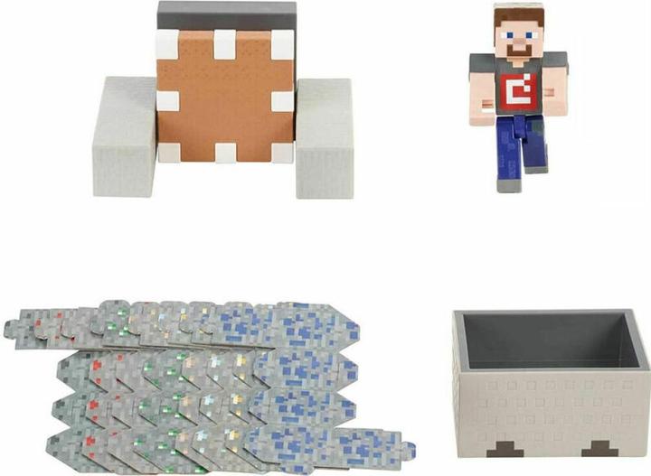 Immagine prodotto Minecraft Minecart Carrello Del Caos Playset
