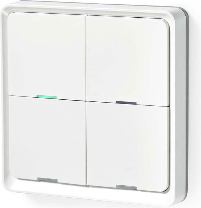 Immagine prodotto Nedis ZBWS40WT Interruttore a parete WiFi Smartlife, bianco