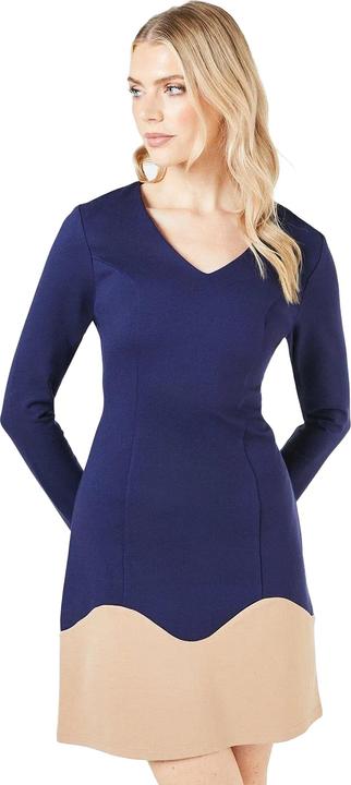 Actual product image Principles Womens/Ladies Ponte Contrast Hem Shift Dress (40 D)