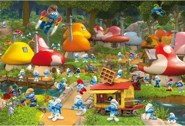 Actual product image Schmidt Spiele In Smurfhouse 200 pieces (200 pieces)