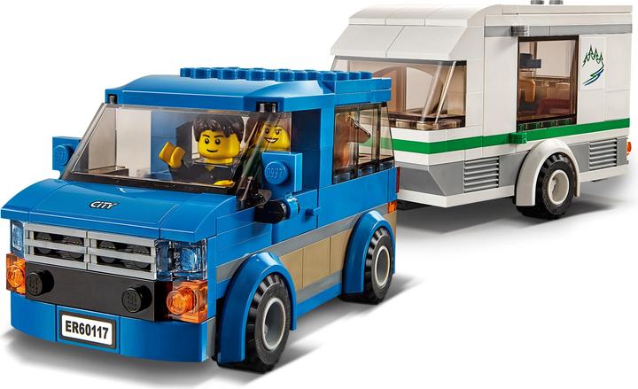 Immagine prodotto LEGO City Furgone e caravan (60117, LEGO City)