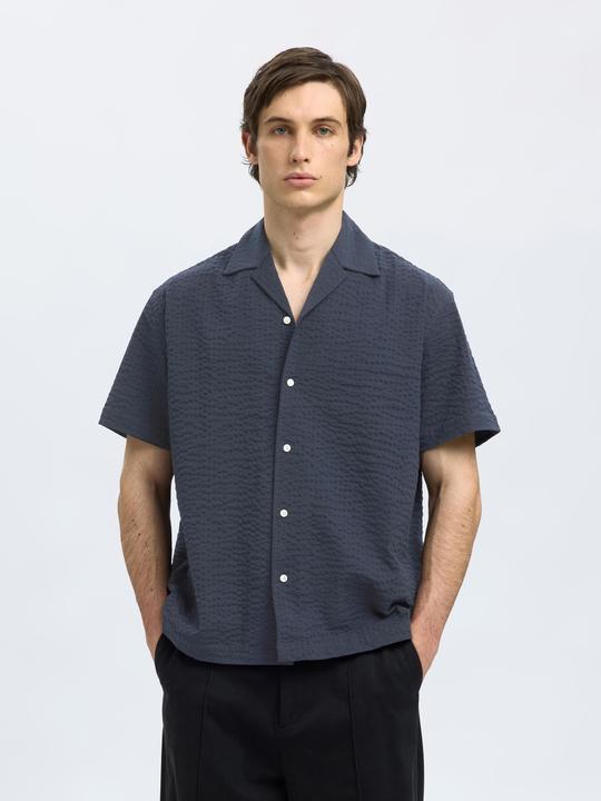 Actual product image Selected Homme Seersucker Kurzarmhemd (S)