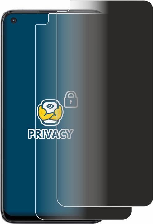 Productafbeelding BROTECT Sichtschutzfolie Anti-Spy Privacy Folie Blaulicht-Schutz (2 Stuk, OnePlus North CE 2 Lite 5G)