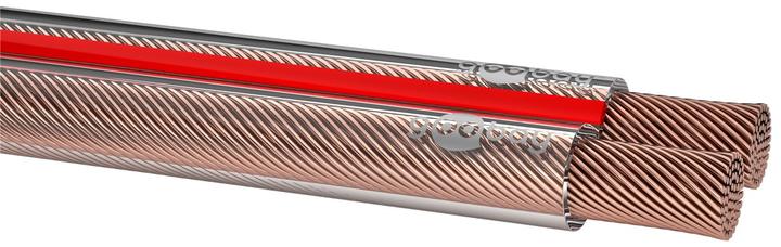 Actual product image Goobay Speaker Cable Transparent CCA (25 m, 1.50 mm²)