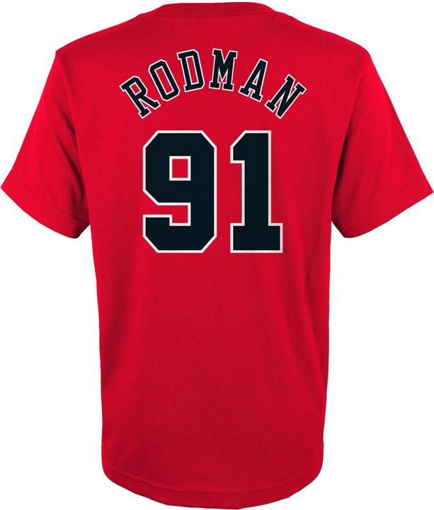 Actual product image Mitchell & Ness Chicago Bulls Dennis Rodman T-Shirt Men (L)