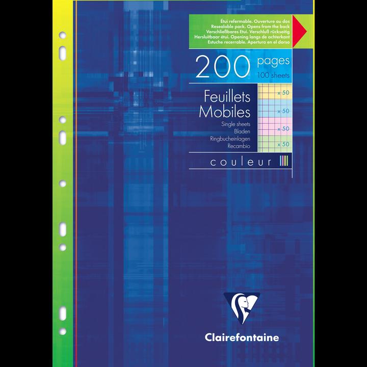 Produktbild Clairefontaine CLF Ringbucheinlagen A4 5mm