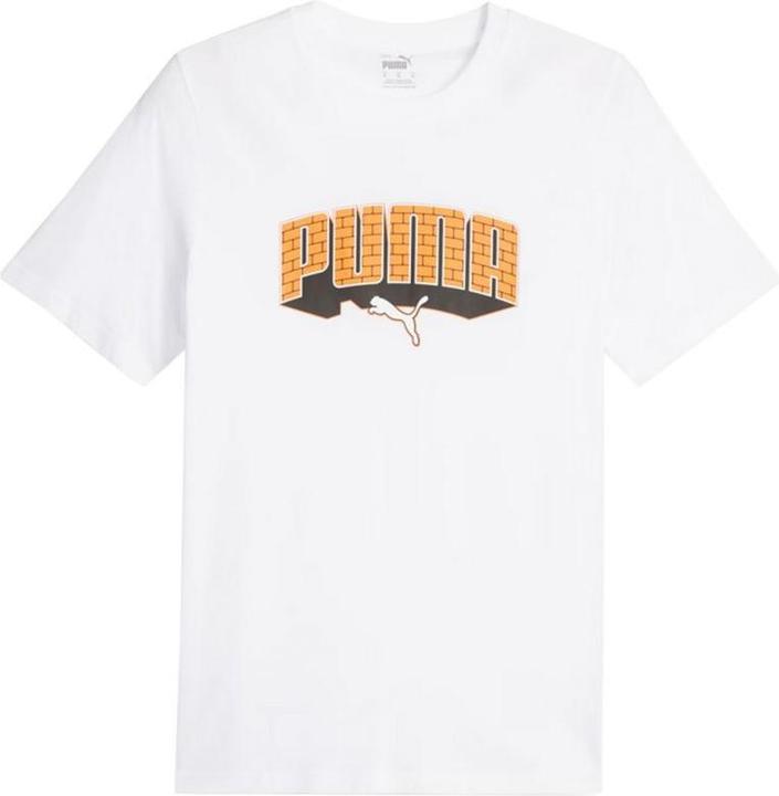 Produktbild Puma Koszulka męska Graphics Hip Hop Tee biała 677189 02 (M) (M)