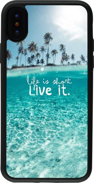 Immagine prodotto PhoneLook Coque Silicone rigide noir Estate 18 24 (Apple iPhone X, Apple iPhone XS)