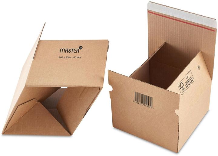 Actual product image Antalis Shipping box with automatic bottom 21 x 18 x 13 (21 x 18 x 13 cm, 20 x)