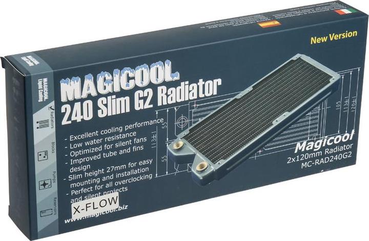 Actual product image MagiCool Xflow Copper Radiator II (120 mm)
