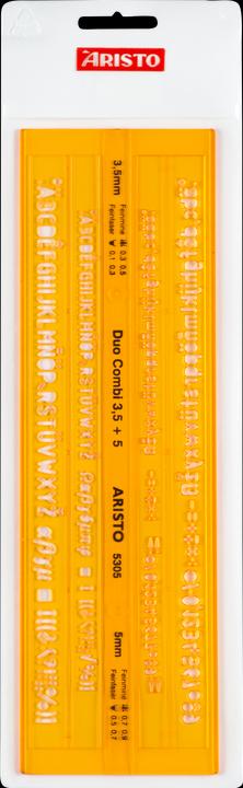 Actual product image Aristo AR5305, Plastic letter/number/character template (24.50 cm)