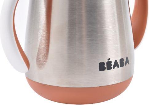 Actual product image Beaba Straw cup Inox 250ml terracotta